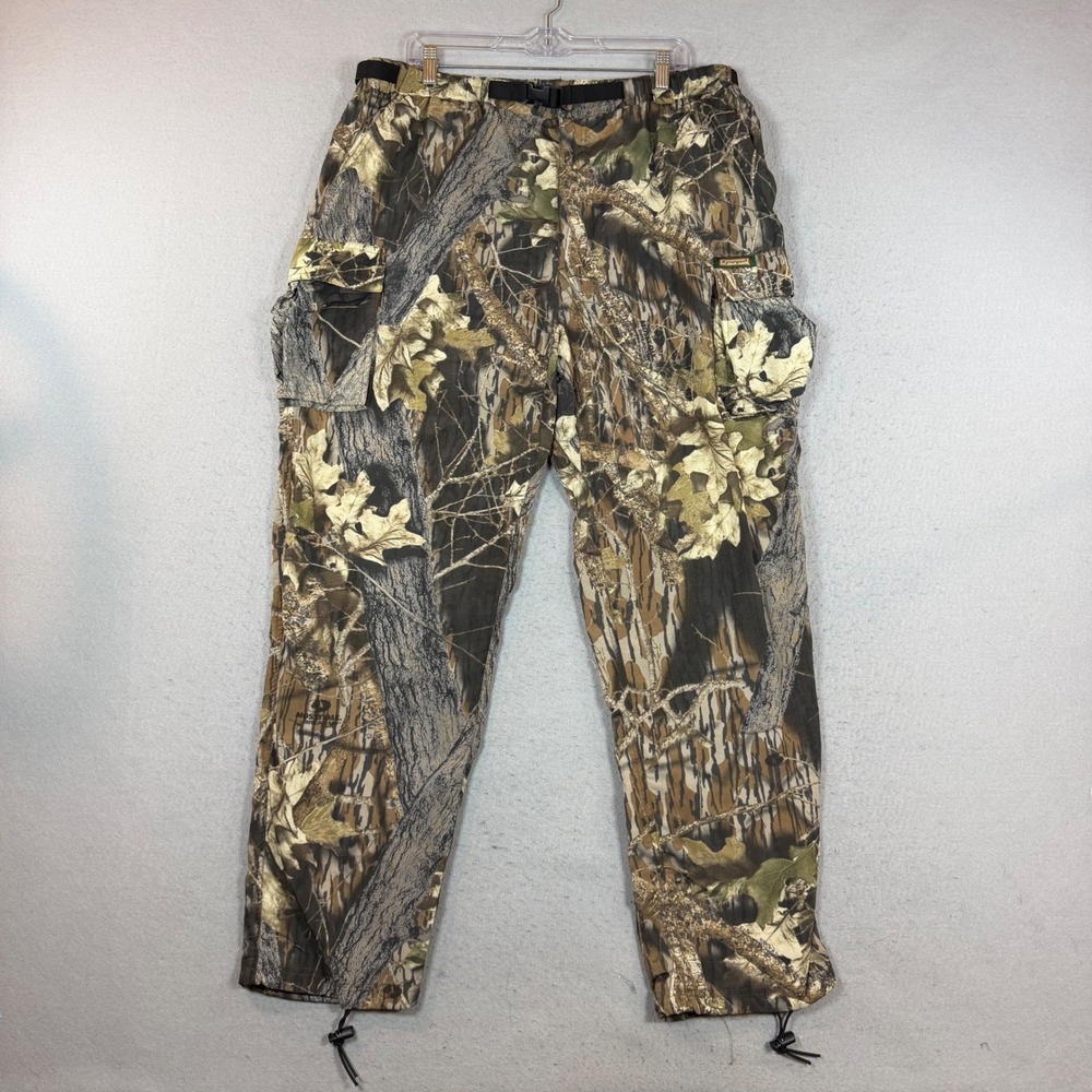 Remington Cargo Pants Mens L Mossy Oak Break-Up Brown Camo 17144ABU EUC